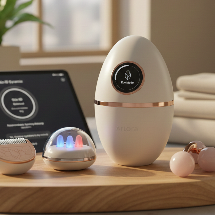 Arlora Device — dispositivo facial inteligente